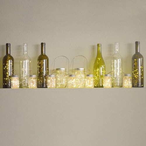 Stainless Steel Mason Jar Hanging Organizing Hook Set