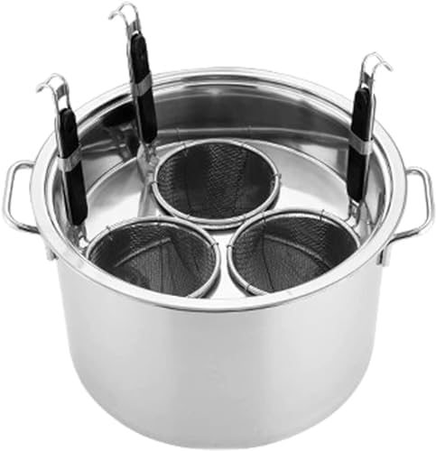 UNbit 201 stainless steel pasta pots with 3 inserts