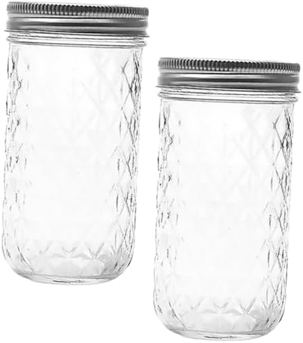 2pc Plastic Spice Containers 2packs Durable Canisters for Home Kitchen