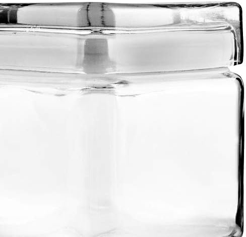 Anchor Hocking 1-Quart Stackable Jars Set of 4
