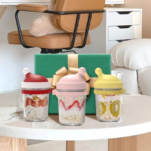 Overnight Oats Mason Jar Set