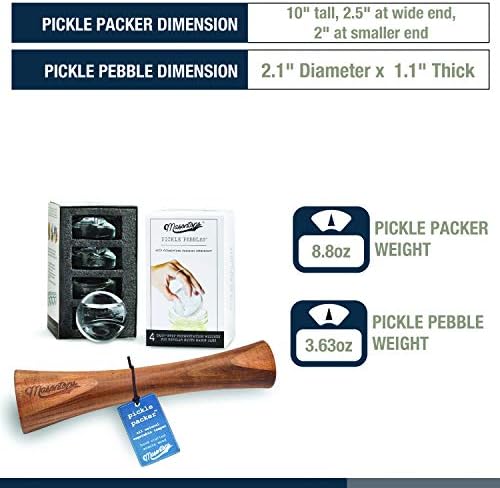 Masontops Pickle Packer Fermentation Tool Set