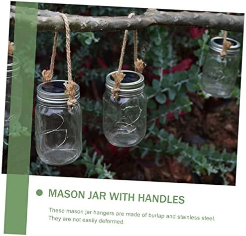 ULTECHNOVO 2-Piece Mason Jar Rope Handles