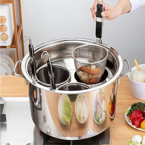 Sturdy Durable Multipots Set for Home Commercial Cooking