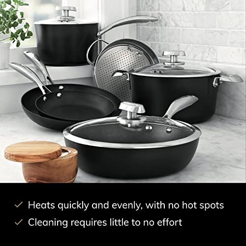 scanpan pro iq 9-piece cookware set