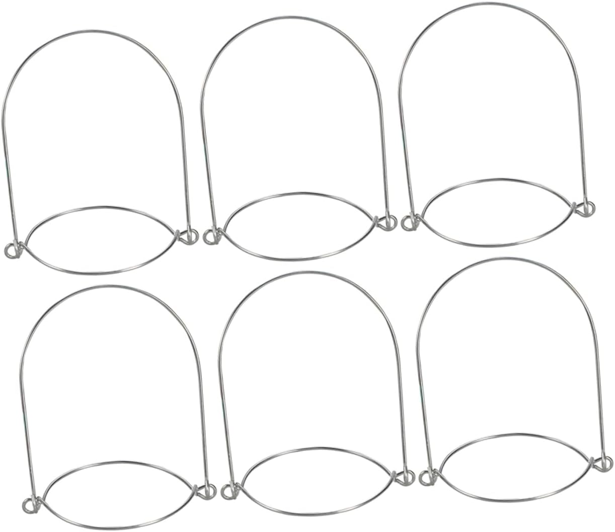 2 Set Mason Jar Hangers with Solar Lights