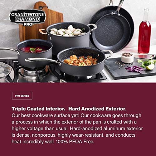 Granitestone Ultra-Nonstick Cookware Set