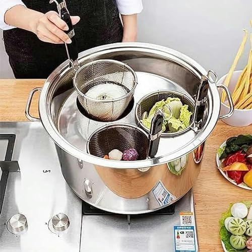 Pasta Cooker Set with Divider Strainer