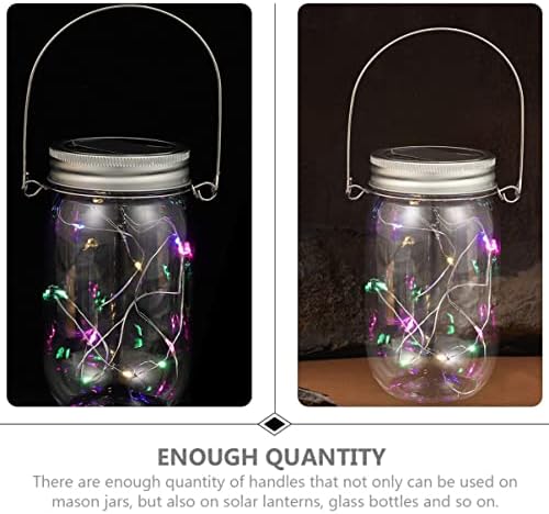 Stainless Steel Mason Jar Hanging Organizing Hook Set