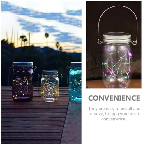 Stainless Steel Mason Jar Hanging Organizing Hook Set