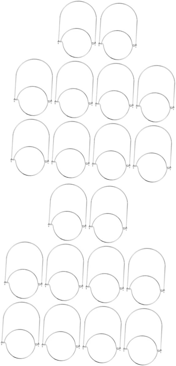 Sturdy Mason Jar Hook Hangers for 20 Pint Jars