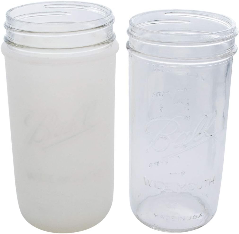 Pint Half 24oz Silicone Sleeves by Mason Jar Lifestyle