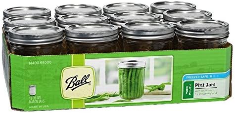 Jarden Ball Jar 66000 1 Pint Wide Mouth Canning Case