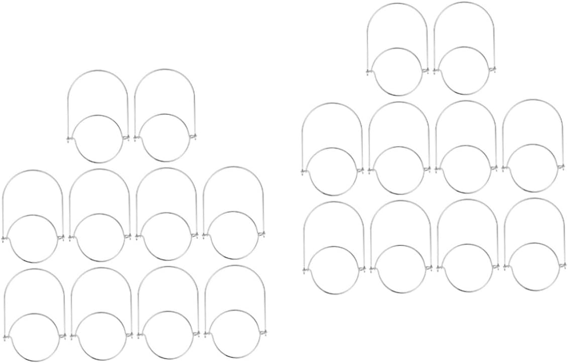 MAGICLULU 20-Piece Mason Jar Hook Set