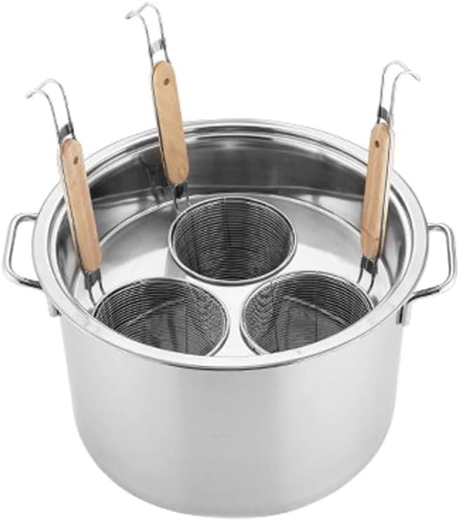 Sturdy and Functional Pasta Pots Set for Home or Kitchen Use