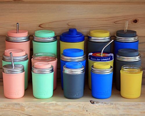 Pint Half 24oz Silicone Sleeves by Mason Jar Lifestyle