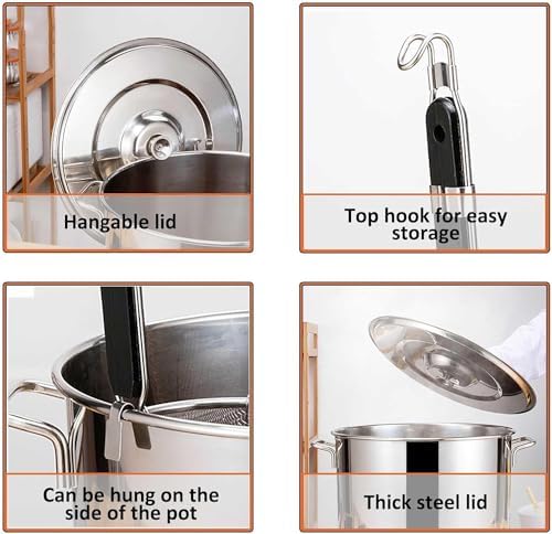 UNbit Pasta Pot with Strainer Basket