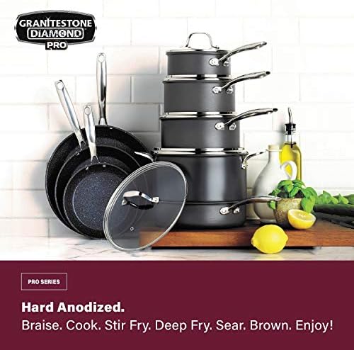 Granitestone Ultra-Nonstick Cookware Set