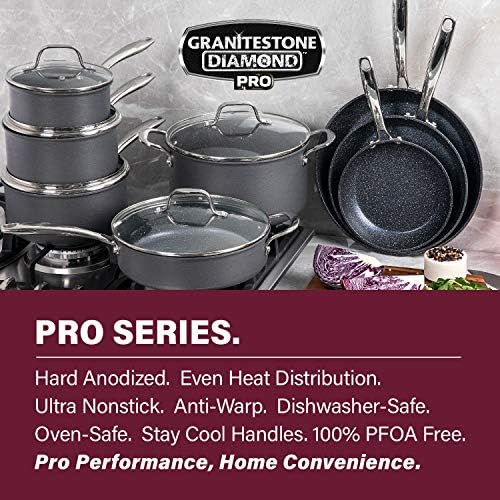 Granitestone Ultra-Nonstick Cookware Set