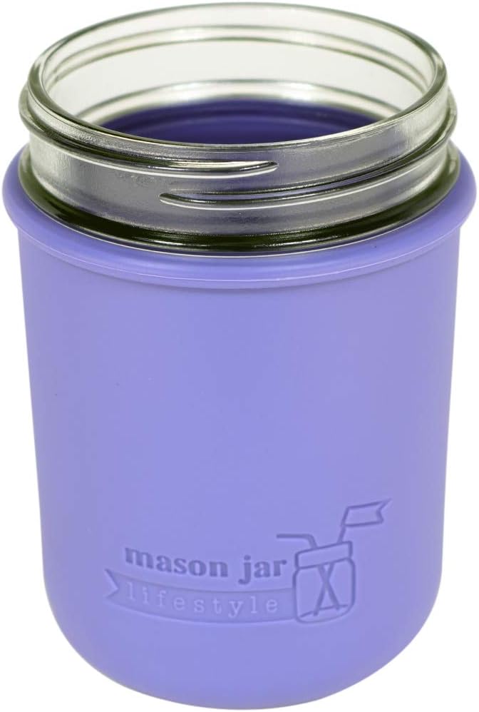 Premium Silicone Pint Jars - 16oz 2-Pack