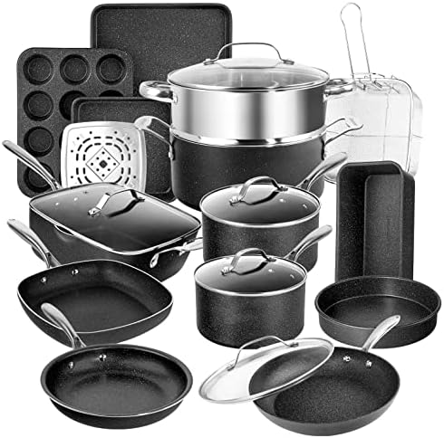 Granitestone Ultra-Nonstick Cookware Set