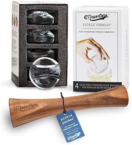 Masontops Pickle Packer Fermentation Tool Set