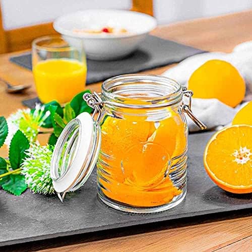 Bormioli Rocco Officina1825 Clear Jar with Swing Top 17 Oz 1 Count