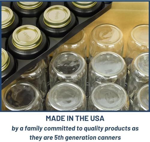 Glass Mason Jars 12-Piece Set