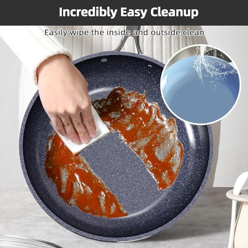 Luxury Non-Stick Cookware Set for All Cooktops