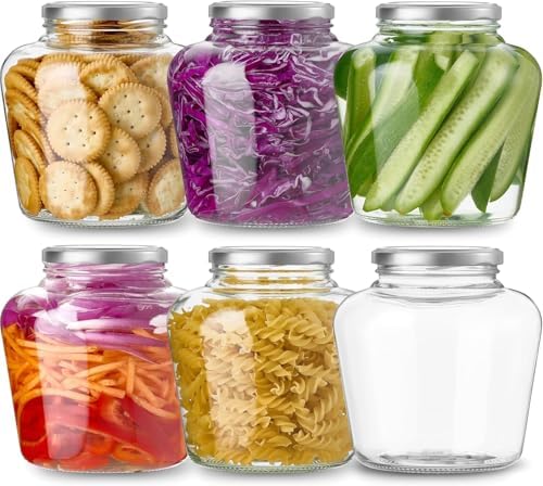 Danmu Glass Jars with Airtight Lid