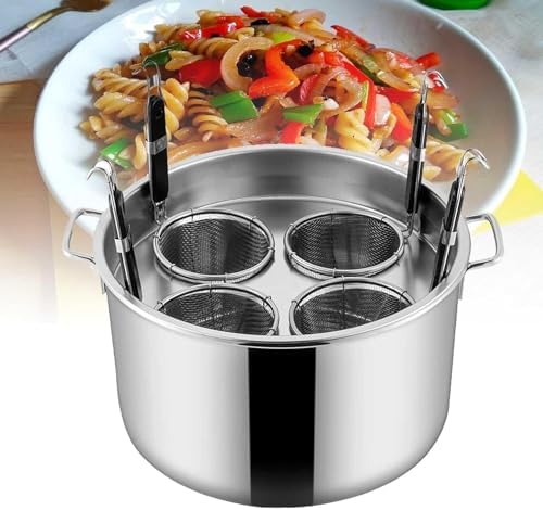 UNbit Pasta Pot with Strainer Basket