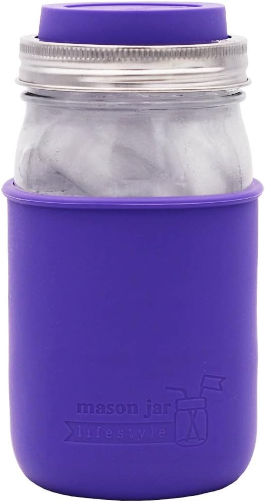 Quart Silicone Sleeves for Mason Jars