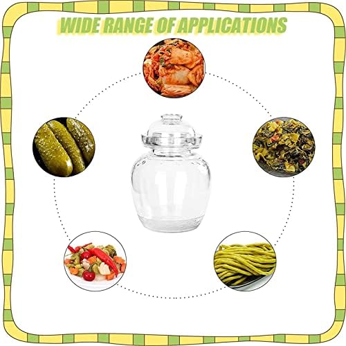 OCAZI Clear Glass Jar 10L Pickling Fermenting Canning Jar