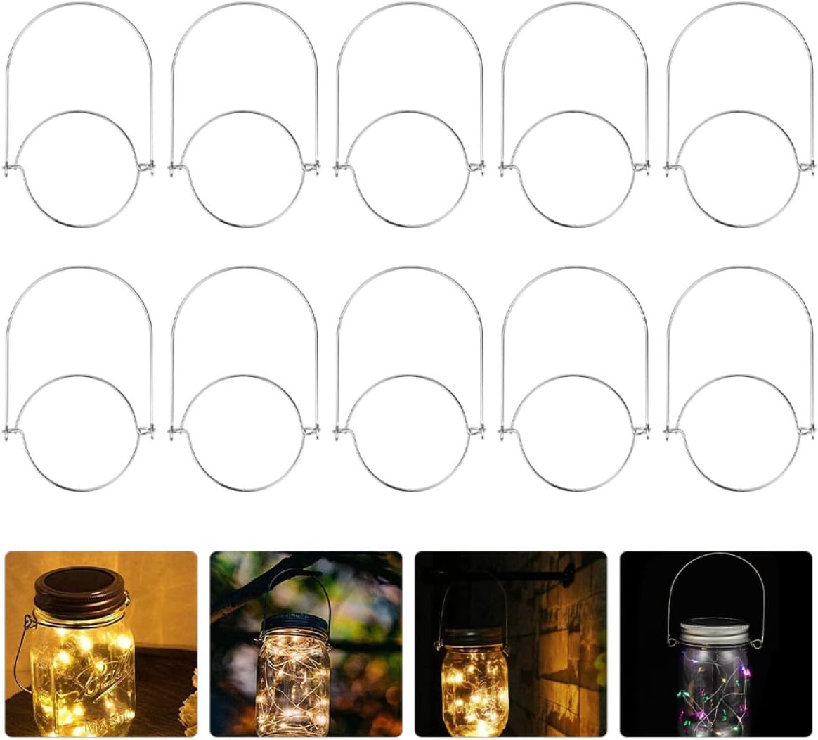 Stainless Steel Mason Jar Hangers Set