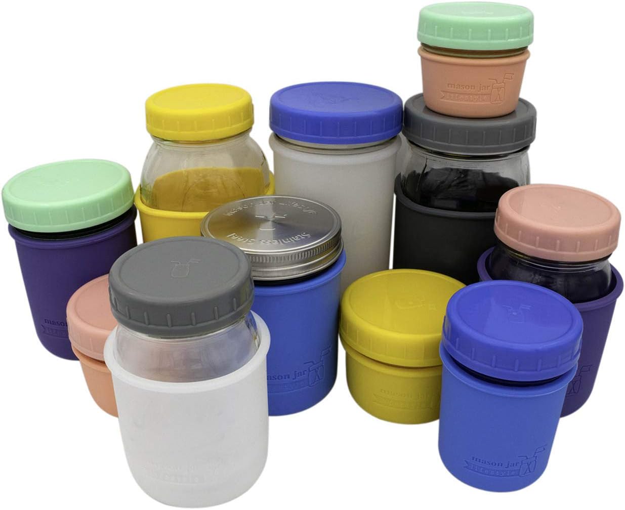 Protects Preserves Jar Covers 16oz Set of 2