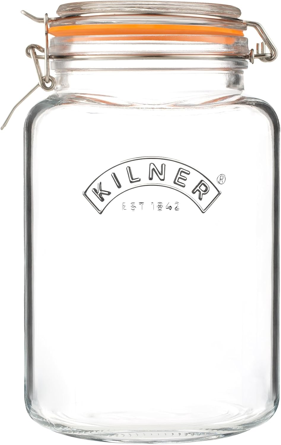 Kilner Square Clip Top Jar 3L