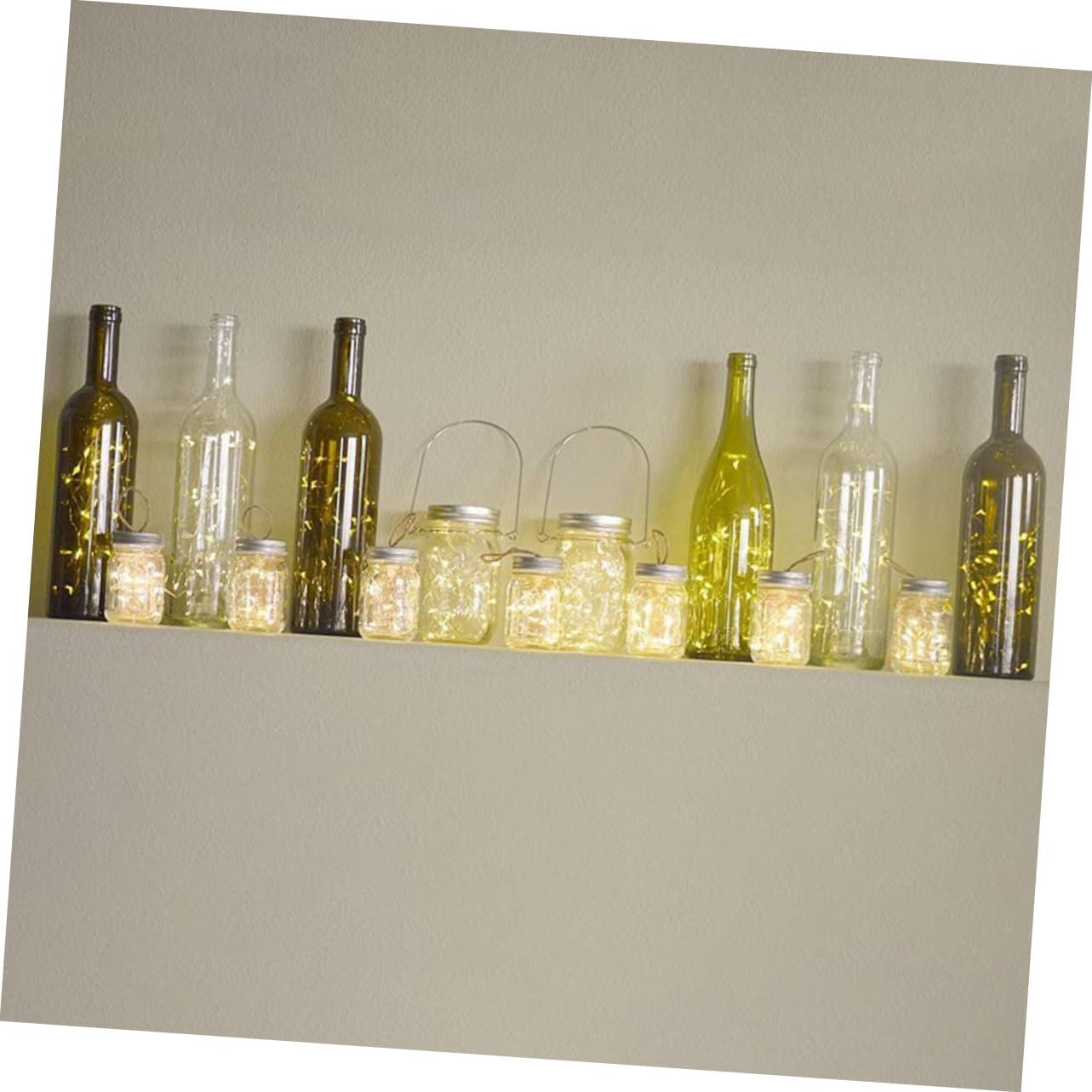 MAGICLULU 20-Piece Mason Jar Hook Set