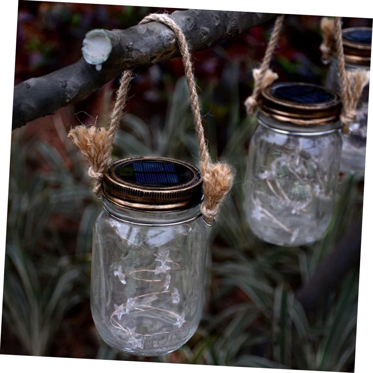 ULTECHNOVO 2-Piece Mason Jar Rope Handles