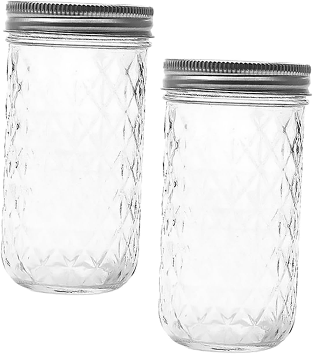 2pc Plastic Spice Containers 2packs Durable Canisters for Home Kitchen