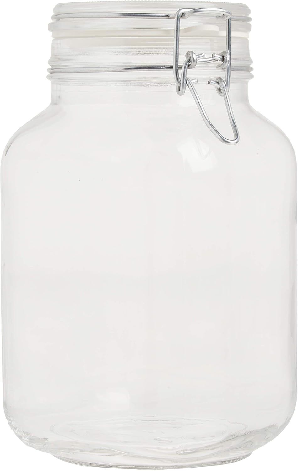 Italian Glass Jar for Preserves and Jams Airtight Design
