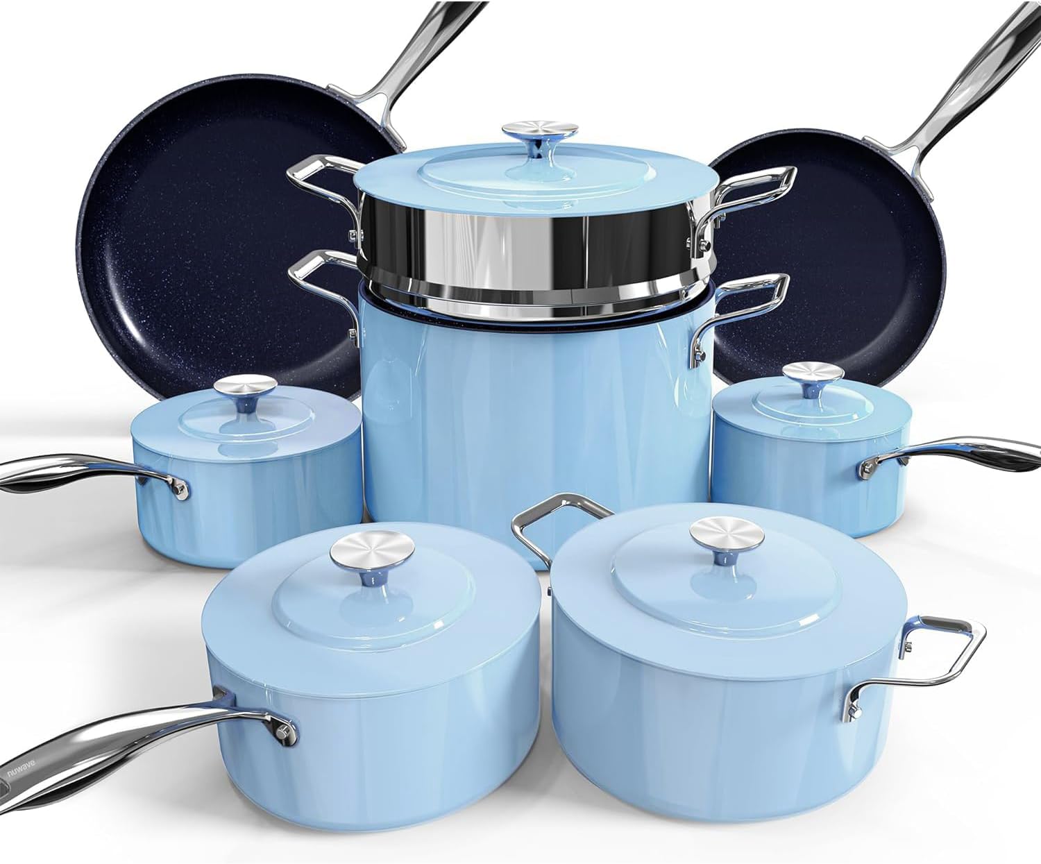 Luxury Non-Stick Cookware Set for All Cooktops