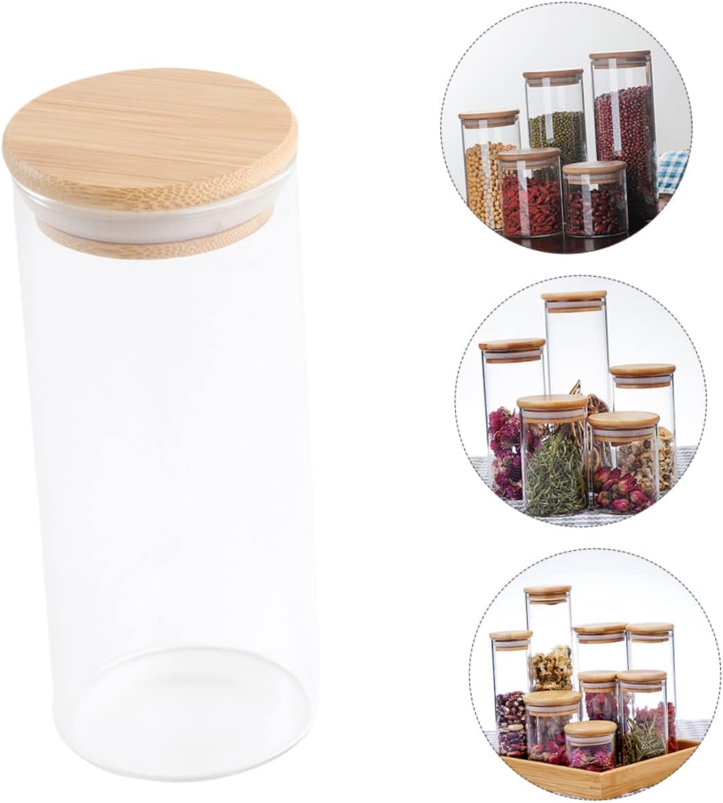 IMIKEYA Sealed Jar Candy Storage Jar 2 Sets