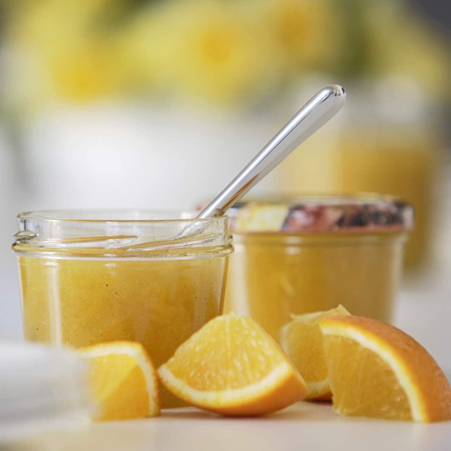 Encheng 4 Oz Glass Jars 40-Piece Set with Golden Bands