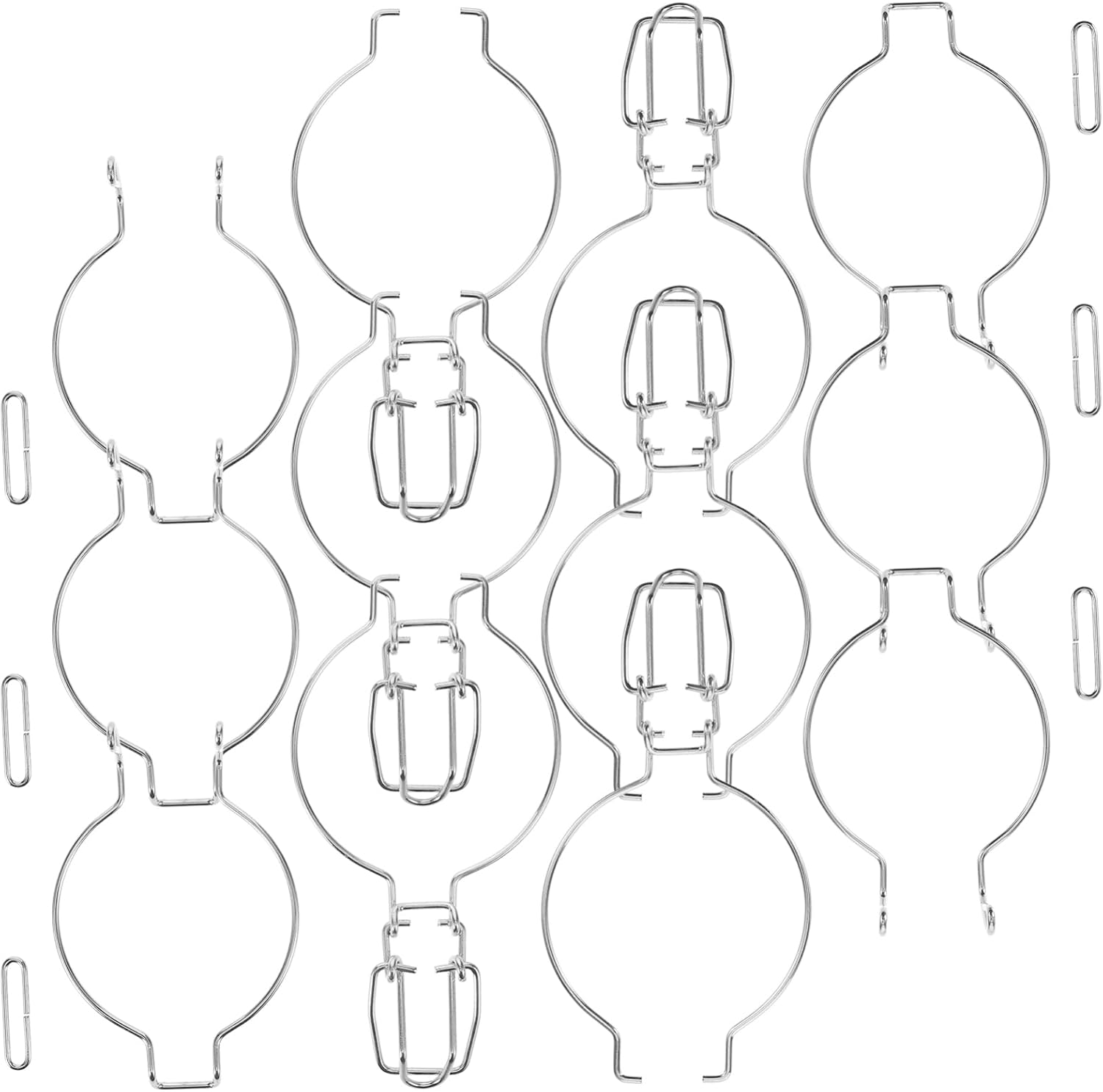 ABOOFAN Mason Jar Wire Clamp 20pcs Metal Tight Sealing