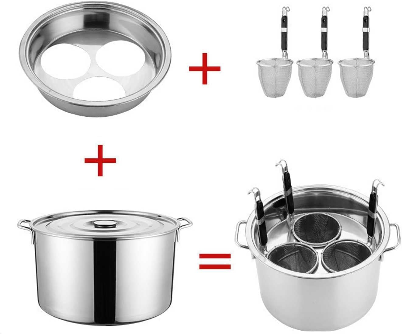 UNbit Pasta Pot with Strainer Basket
