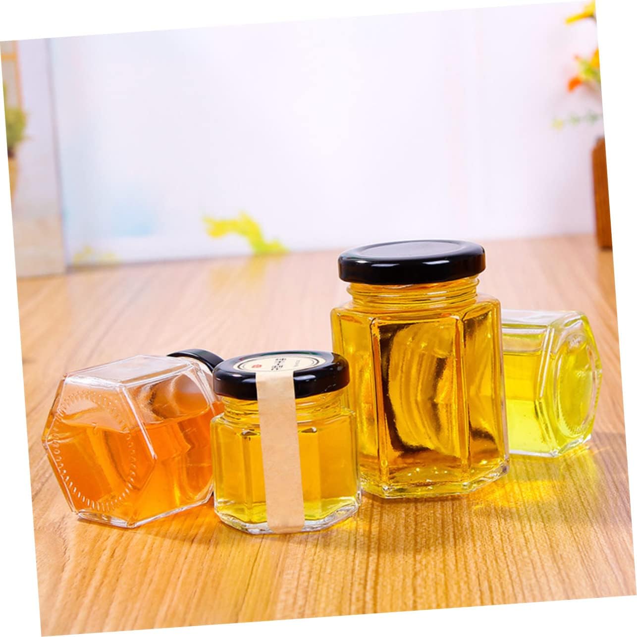 BESTOYARD 2 Sets Honey Storage Bottles