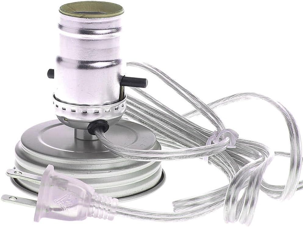 Mason Jar Light Primitive Zinc Lid 2