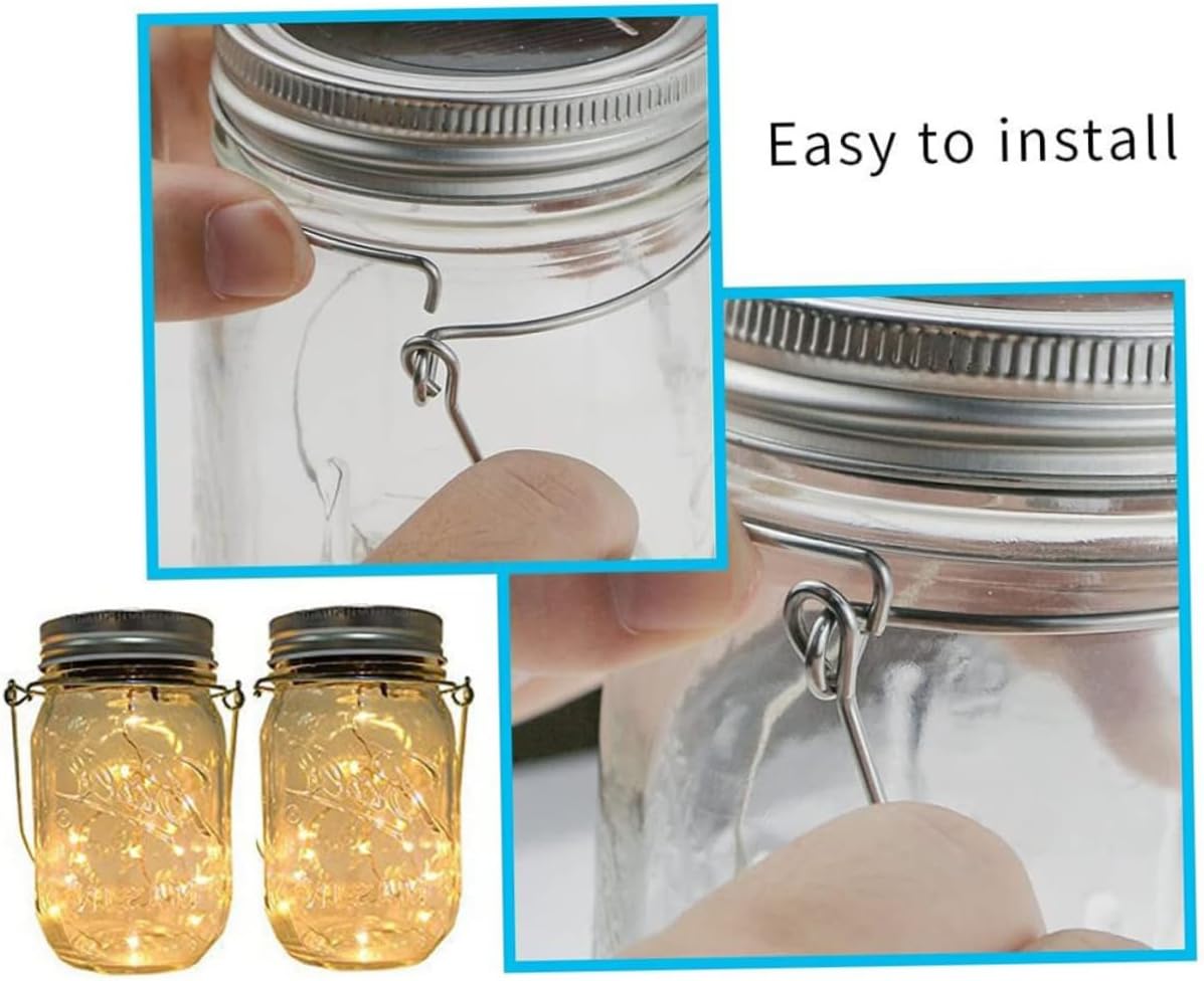 Sturdy Mason Jar Hook Hangers for 20 Pint Jars