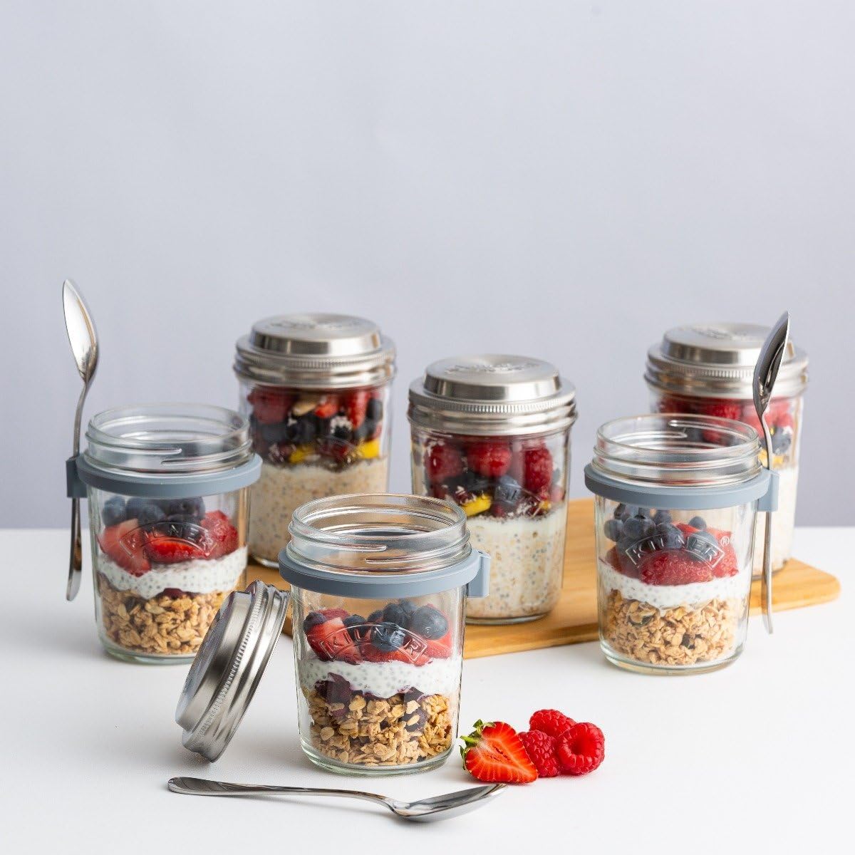 Kilner Glass Jar Set for Storage and Kitchen Use