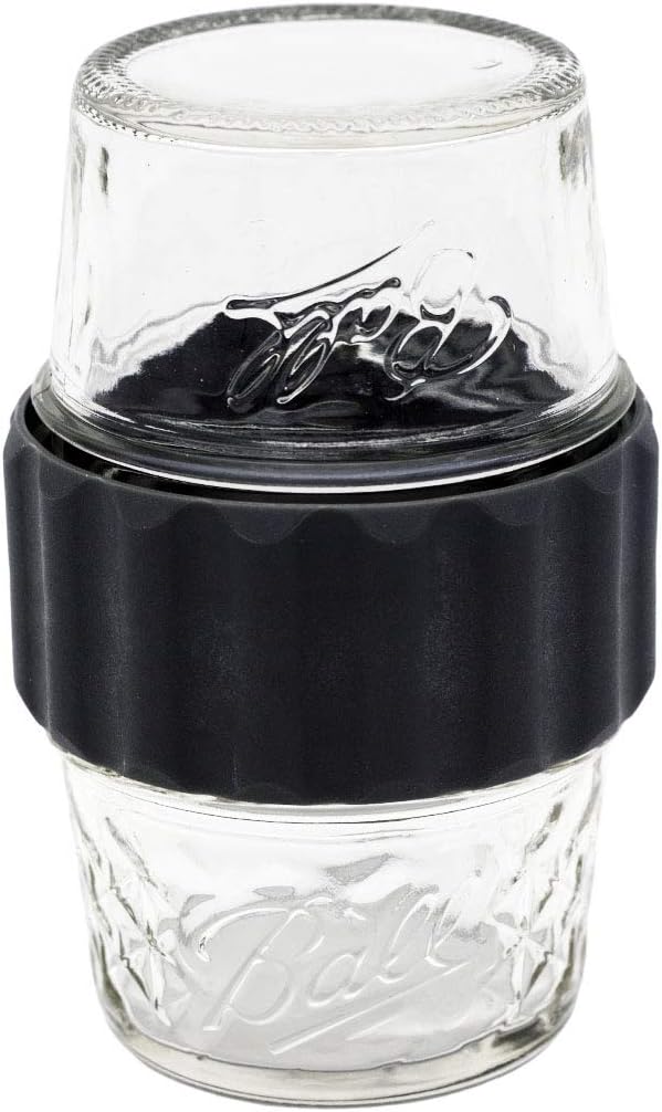 2-in-1 Lid for Connecting Two Mason Jars